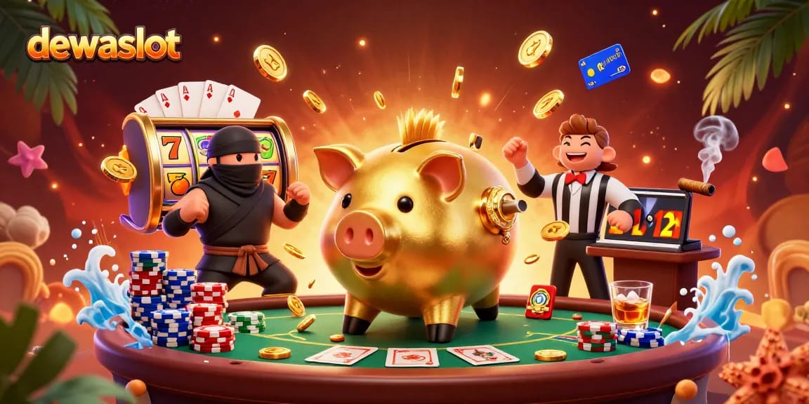 Menggali keseruan Dewa Slot yang dipenuhi simbol keberuntungan, slot, dan karakter unik, buktikan keberanianmu!