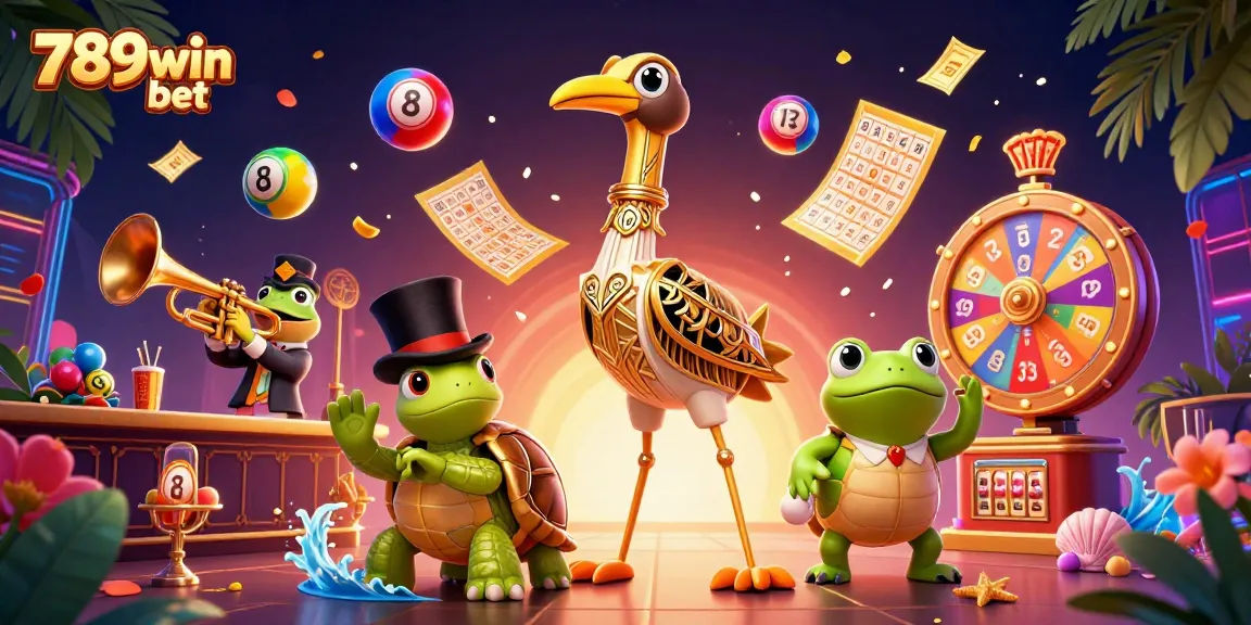 Engage in thrilling gameplay with 789win bet, featuring colorful lottery elements and a dynamic casino atmosphere.