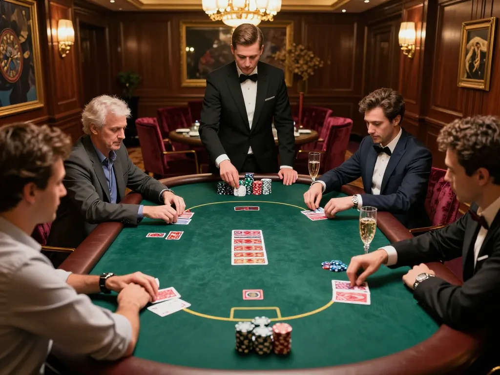 Experience the thrill of high-stakes betting at https://vikubet.com/ with strategic poker gameplay in a luxurious setting