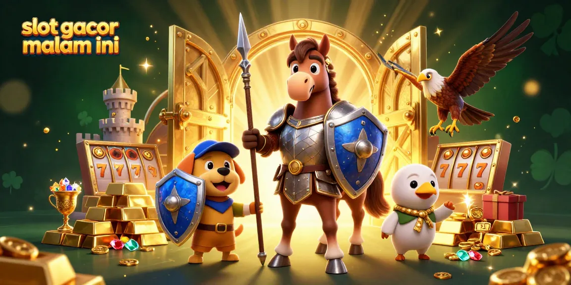 Experience winning excitement with slot gacor malam ini, featuring fortified knights and casino treasures.