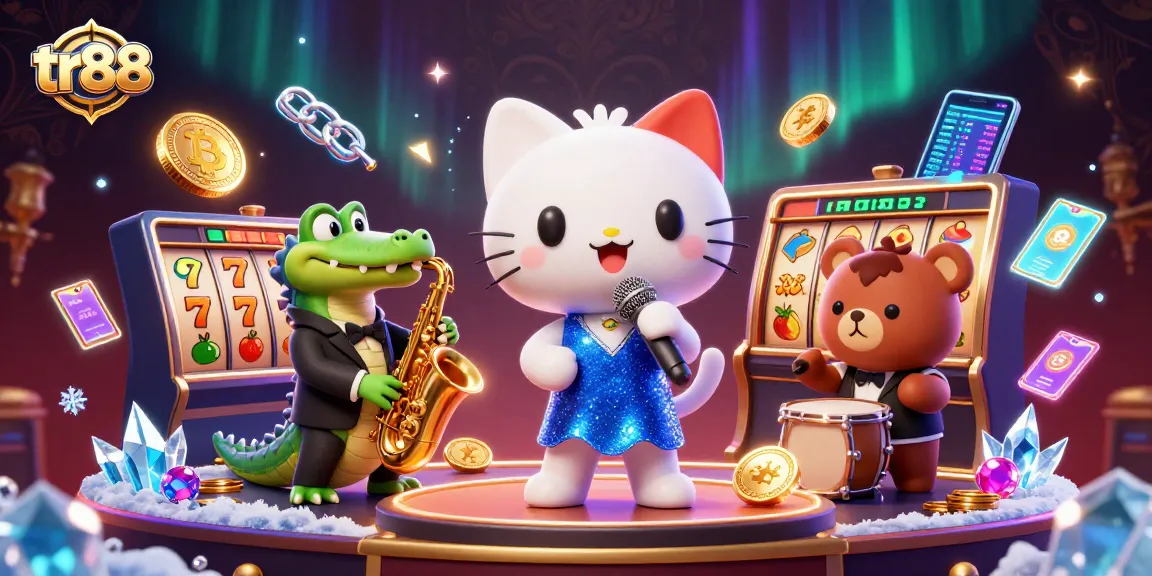 tr88 slot gaming scene with animated characters and vibrant casino elements