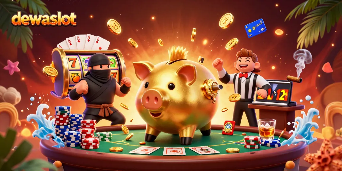 Menggali keseruan Dewa Slot yang dipenuhi simbol keberuntungan, slot, dan karakter unik, buktikan keberanianmu!