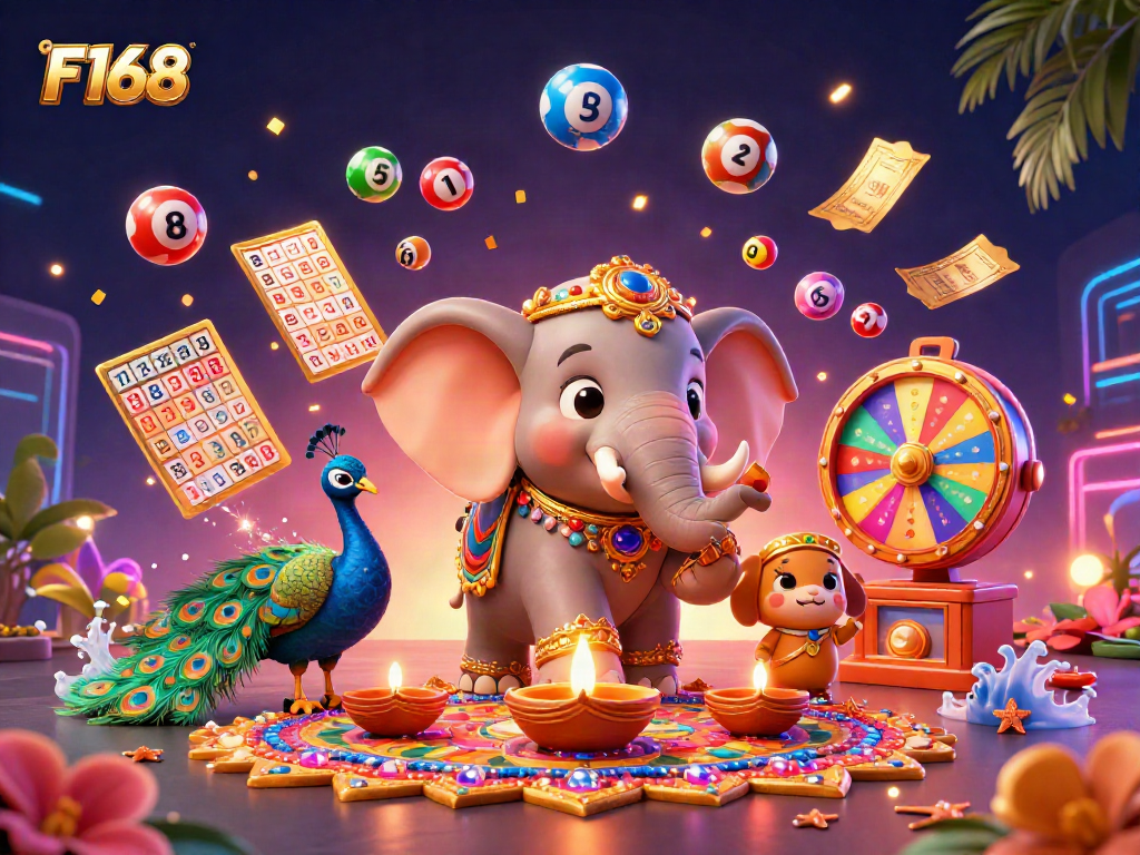 Experience F168 with vibrant lottery designs and a thrilling bingo scene.