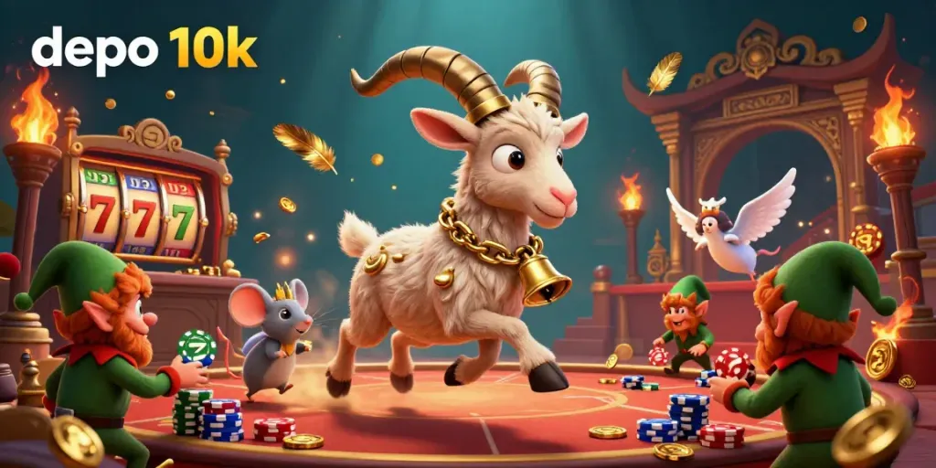 Permainan kasino yang seru dengan depo 10k dan Krampus yang mengendalikan suasana, menciptakan peluang menang besar.
