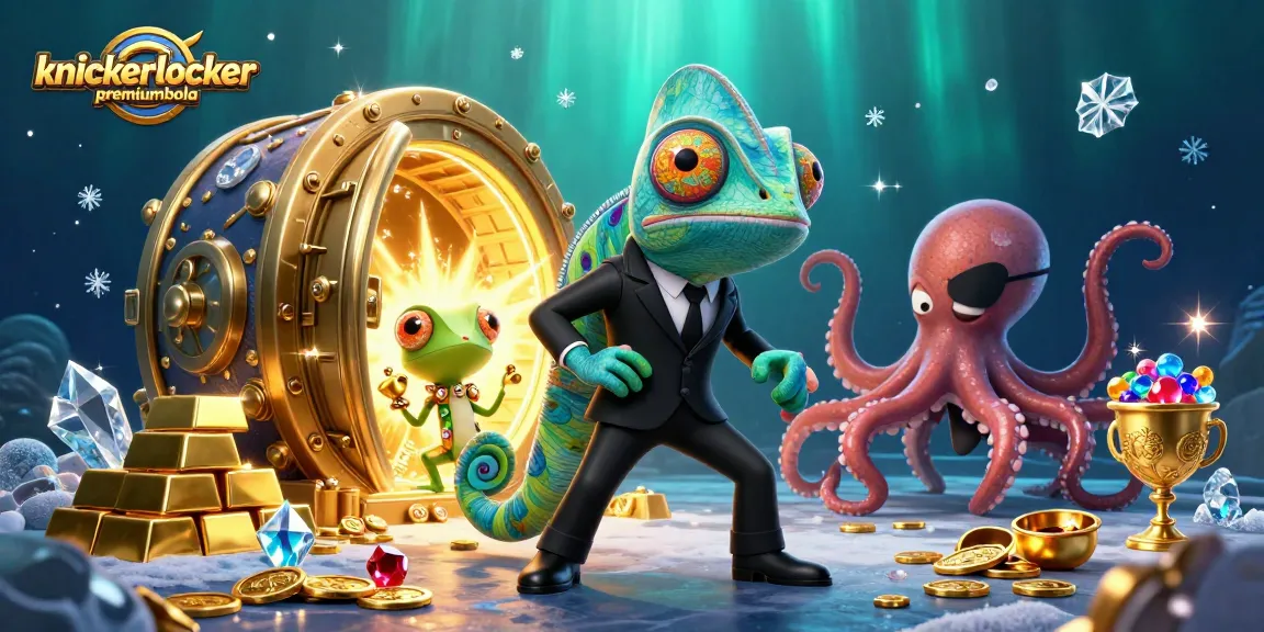 Win big with knickerlocker premiumbola in an action-packed casino adventure scene!