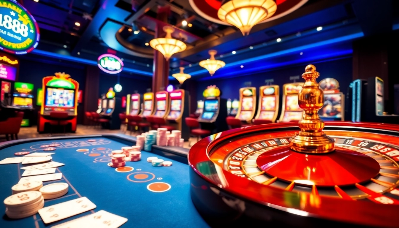 Experience the thrill of u888 with lively casino tables, exciting games, and vibrant atmosphere.