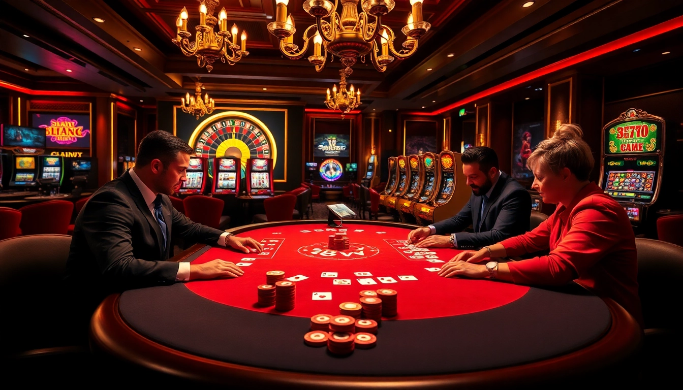 Experience the thrill of gambling at 88vv with vibrant poker and roulette action.