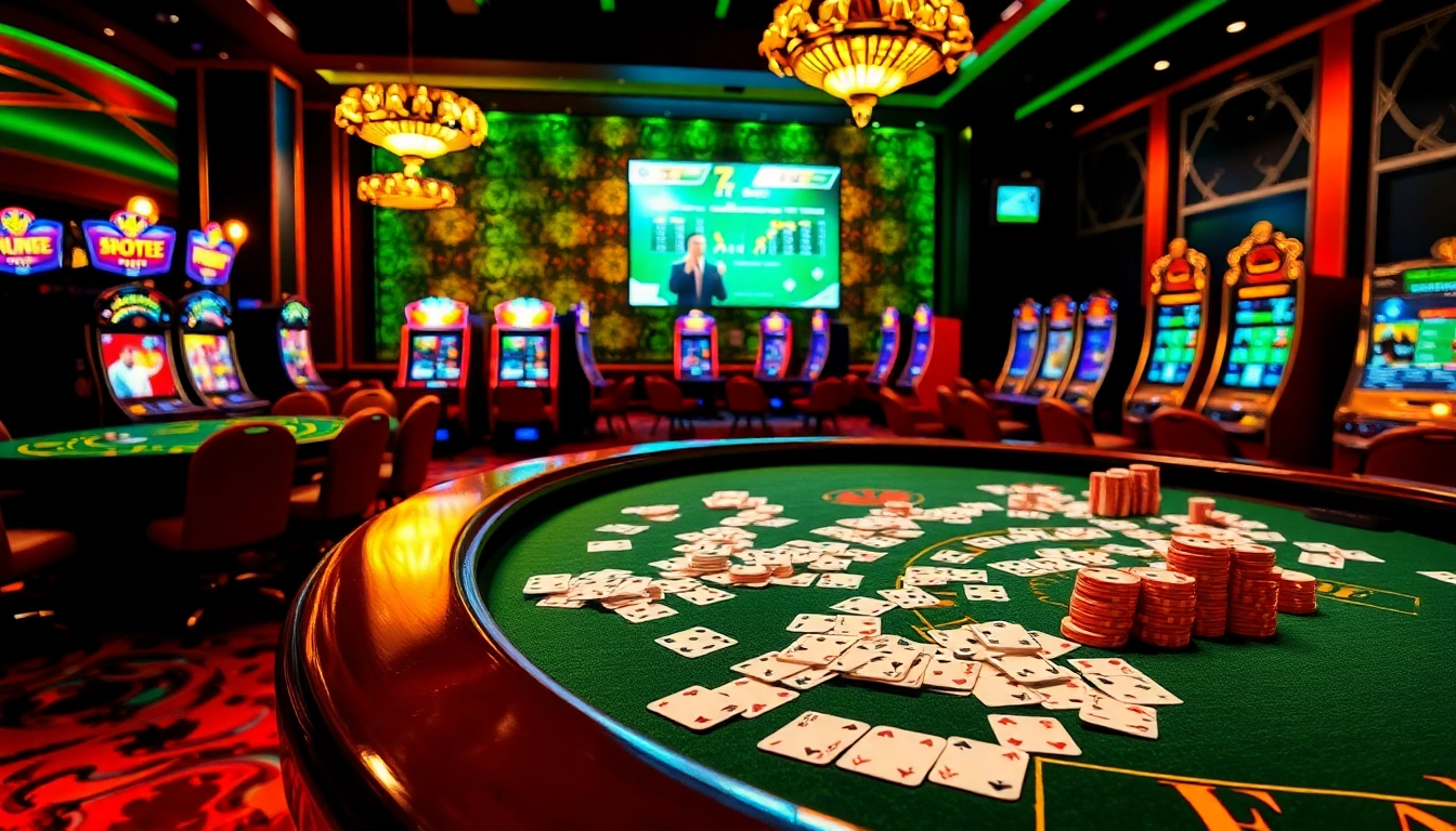 Nowgoal brings excitement with football-focused gambling in a vibrant, luxurious casino scene.